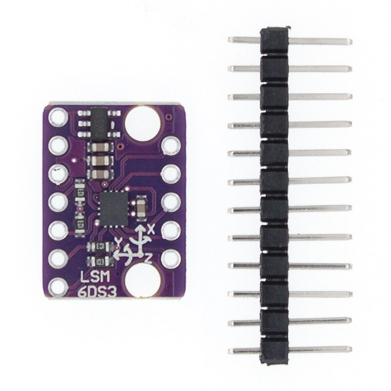 GY-LSM6DS3 Accéléromètre Gyroscope Module d'angle Capteur de température intégré