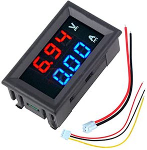 mini voltmétre ampéremétre dc 100v10a