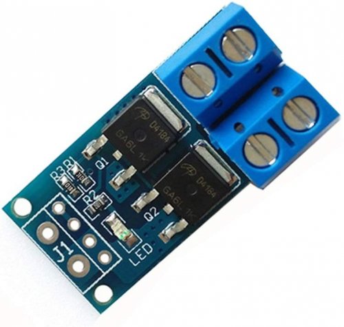 Double MOSFET 400W Arduino 15 A