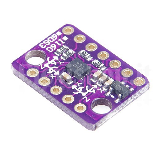 BMI160 Module de capteur d'accéléromètre Gyroscope  6 axes 3-5V