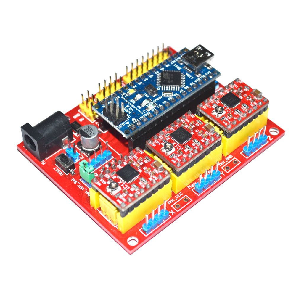 Shield KIT cnc v4+3 Driver DRV8825 OU A4988