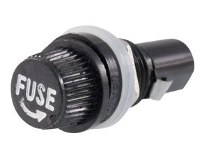 PORTE-FUSIBLE pour montage sur panneau  5x20mm, 6x30mm