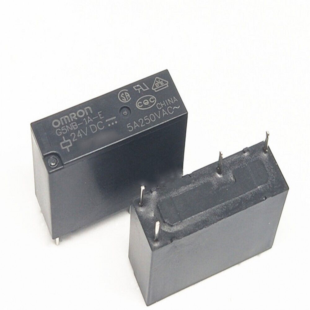 RELAIS OMRON G5NB-1A-E-  5VDC 12VDC 24VDC  5A 250VAC 4 pattes