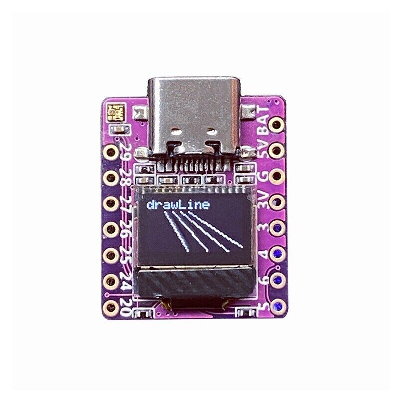 Carte de développement Raspberry Pi RP2040 Pico avec écran LCD 0,42 pouces