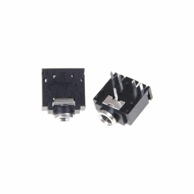 Prise pour casque Audio stéréo, 5 broches, 3.5mm , montage sur circuit imprimé DIP