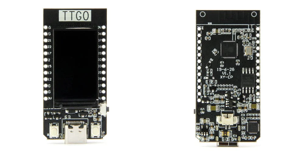 T-Display Carte de développement ESP32 ++ écran LCD 1,14 Pouces