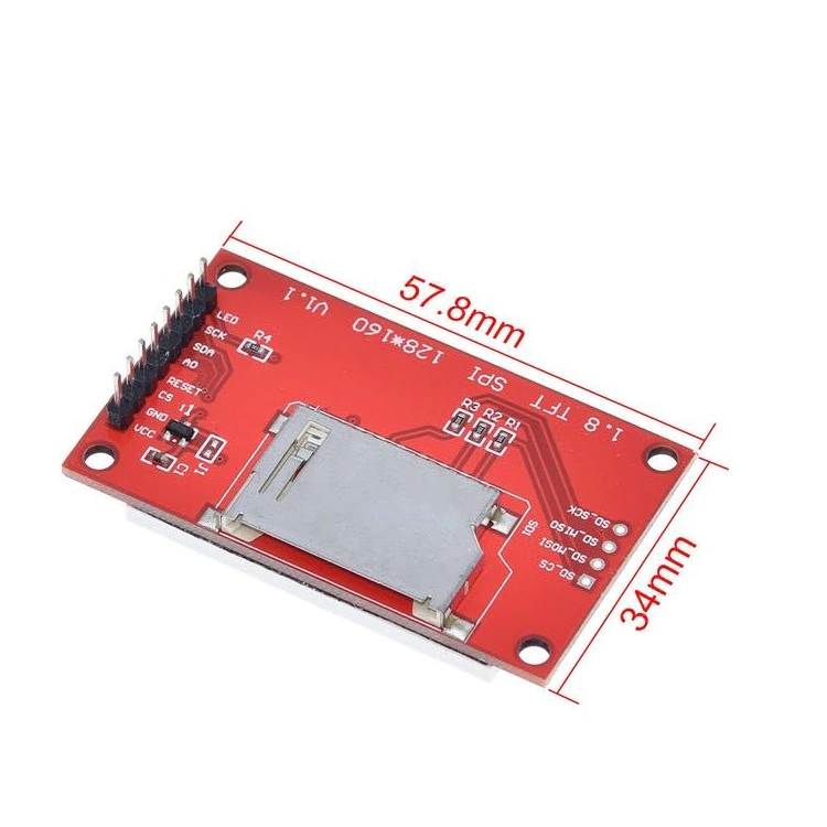LCD TFT couleur 1.8 pouces