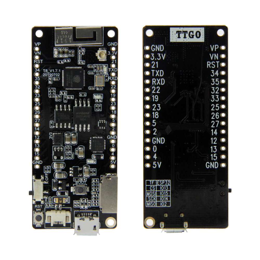 T-T-GO T8 V1.7 ESP32 Carte PSRAM
