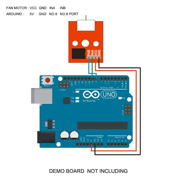 L9110 Module de moteur de ventilateur 5V