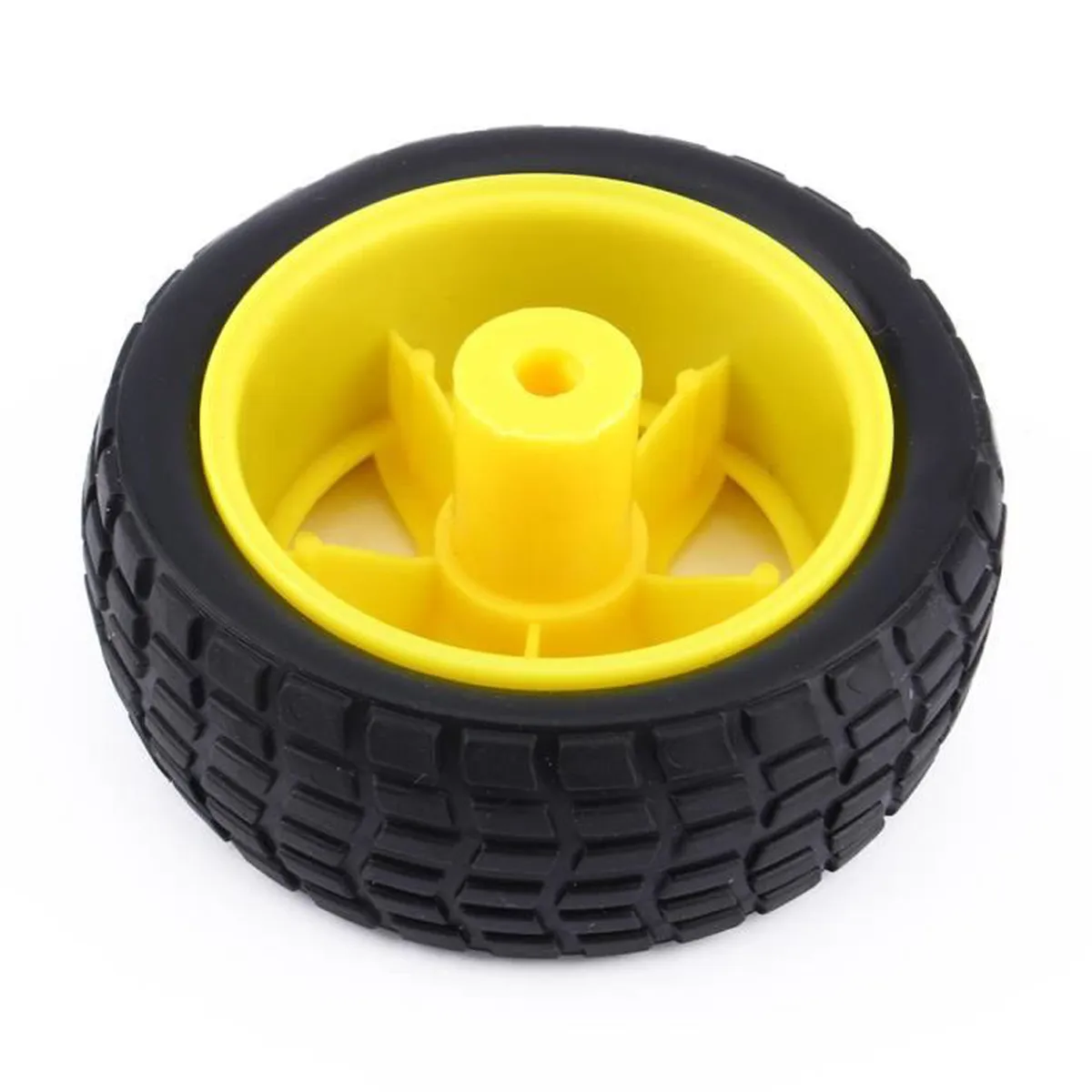 Roue de pneu en plastique  pour Arduino SmartCar.
