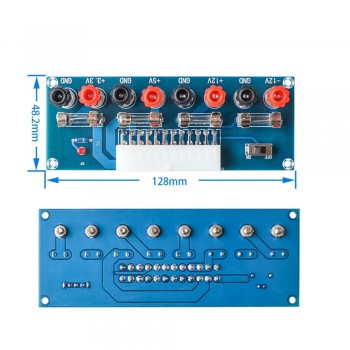XH-M229 Adaptateur Alimentation Bureau ATX Carte